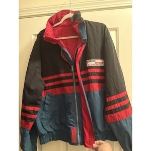 Stoneridge Reversible SR055 Gear Jacket Mens Large Green Colorblock Vintage